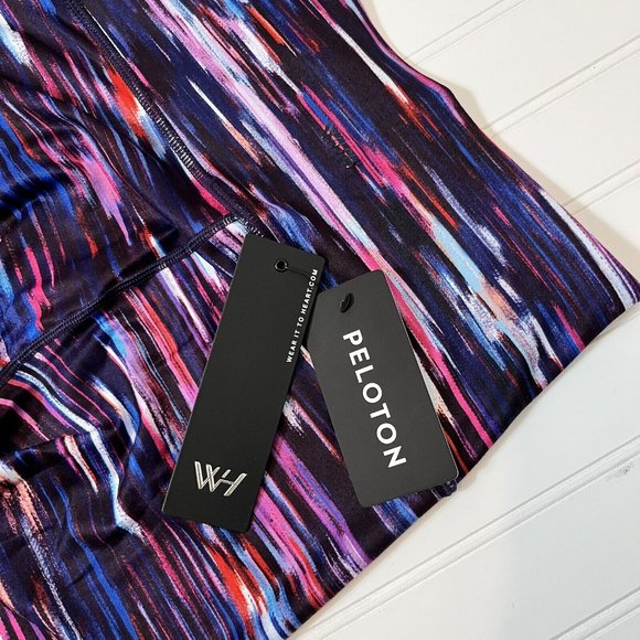 NWT $82 WITH x Peloton Melody High Waist Leggings Muticolor Womens Size Medium - Picture 8 of 8